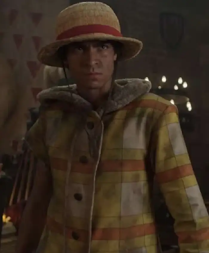 buy now One Piece S02 Inaki Godoy Yellow Hooded Jacket