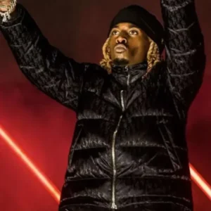 buy now Play­boi Car­ti Black Puffer Jacket