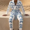 buy now Samuel Arnold Emily in Paris S6 Print Belted Suit Set
