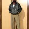 buy now Skepta Louis Vuitton SS27 Black Satin Jacket