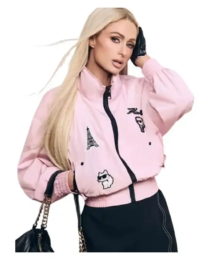 buy now Spring Summer 2026 Paris Hilton Pink Jacket