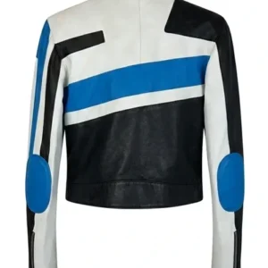 buy now The Dolce and Gabbana Blue Motorcycle Jacket