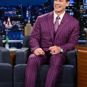 buy now The Tonight Show 2026 John Cena Purple Suit