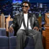 buy now The Tonight Show Starring Jimmy Fallon Jazz Chisholm Jr. Leather Jacket