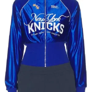buy now The View 2026 Knick Sara Haines Satin Jacket