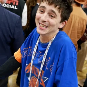 buy now Timothée Chalamet Knicks Game 5 T-shirt