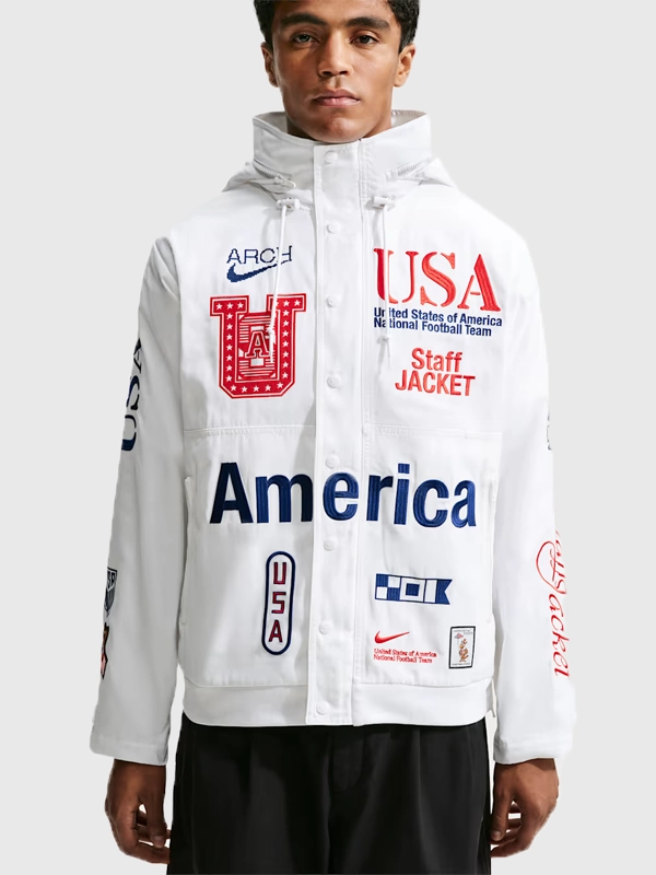 buy now USA x VAA Woven Staff Jacket