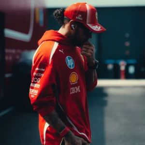 ferrari red hoodie