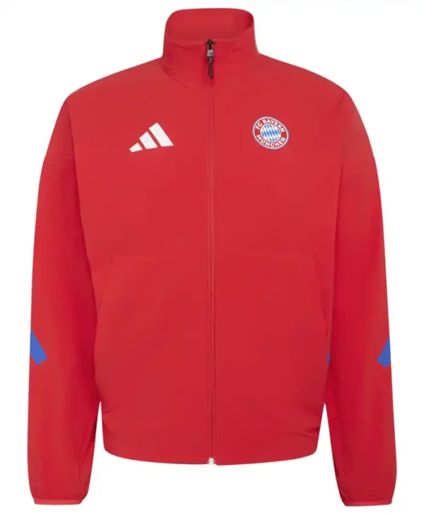 get Adidas Bayern Munich 2026 Anthem Jacket