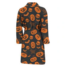 orange halloween robe