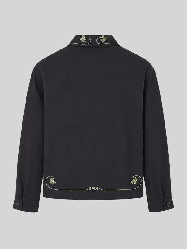 orde now Jay-Z Lucky Draw Black Embroidered jacket