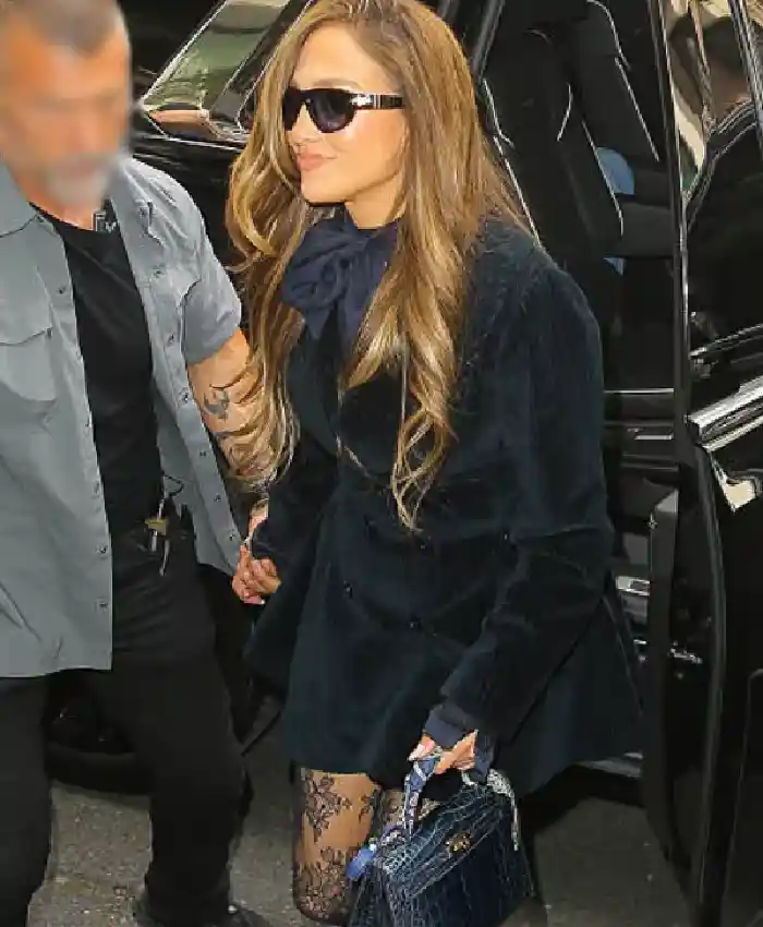 orde now NYC 2026 Jennifer Lopez Velvet Blazer