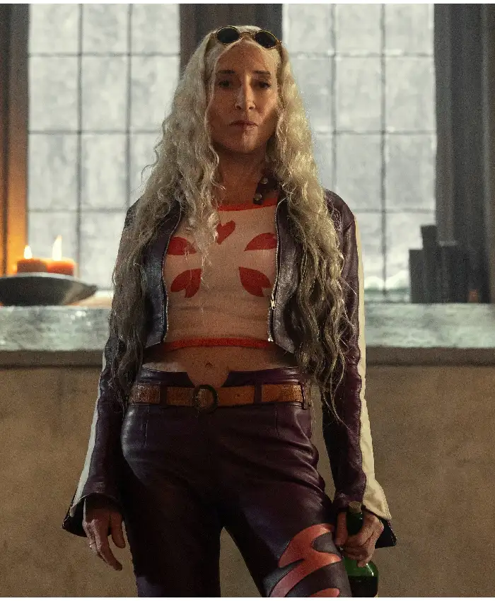 orde now One Piece S02 Katey Sagal Leather Jacket