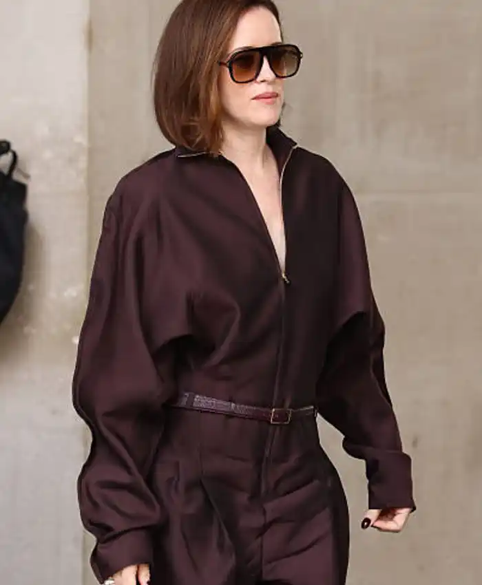 order now BBC Radio One London 2026 Claire Foy Jacket