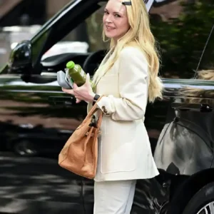 order now Count Me Lies Lindsay Lohan White Blazer