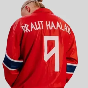 order now Erling Haaland Norway Red Jacket