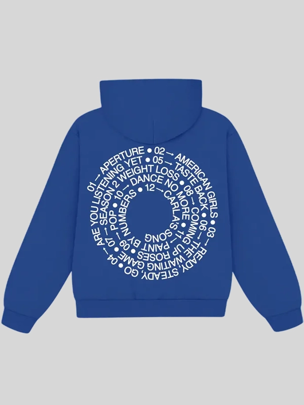 order now Harry Styles Tracklist Hoodie