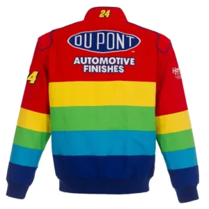 order now Jeff Gordon NASCAR Rainbow Colored Jacket