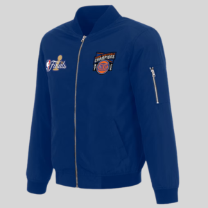 order now New York Knicks 2026 NBA Finals Champions Bomber Jacket