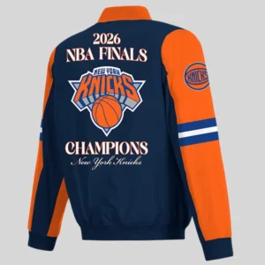 order now New York Knicks 2026 NBA Finals Champions Nylon Jacket