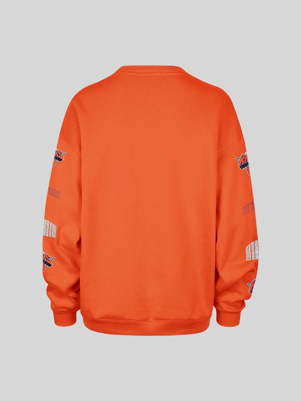 order now New York Knicks ’47 Orange 2025-26 City Edition Go Big Sweatshirt
