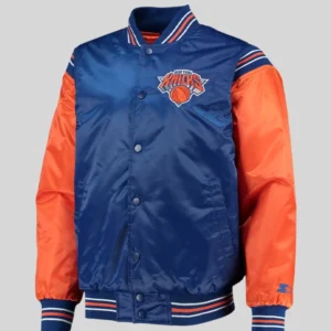 order now New York Knicks Starter Enforcer Varsity Jacket