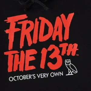 order now OVO Friday The 13th Mask Hoodie