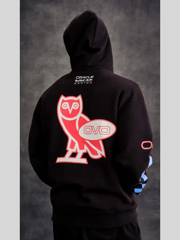 order now OVO Red Bull Racing Finish Line Hoodie