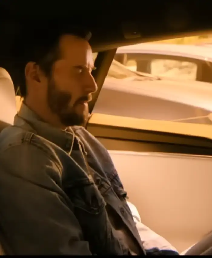 order now Outcome 2026 Keanu Reeves Denim Jacket