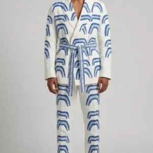 order now Samuel Arnold Emily in Paris S6 Print Belted Suit Set