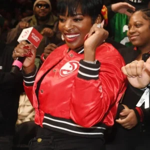 order now Shamea Morton Atlanta Hawks Varsity Jacket