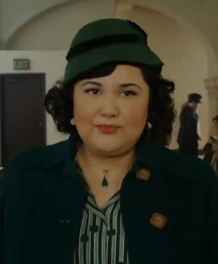 order now Spider Noir S01 Janet Ruiz Green Coat