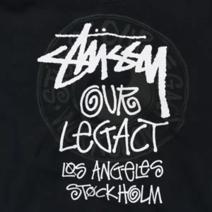 order now Stussy x OL Buana Black Hoodie