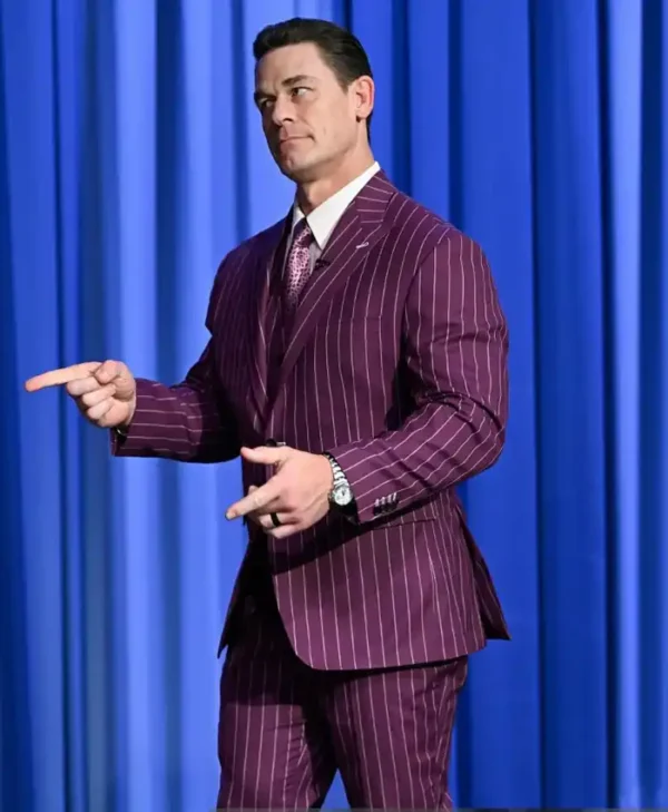 order now The Tonight Show 2026 John Cena Purple Suit