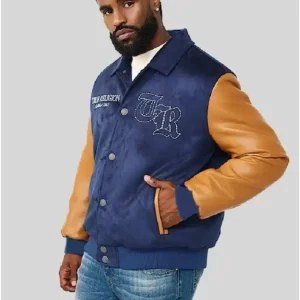 order now True Religion Serpent Logo Bomber Jacket