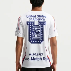 order now Virgil Abloh Archive x Nike USA Pre-Match T-shirt