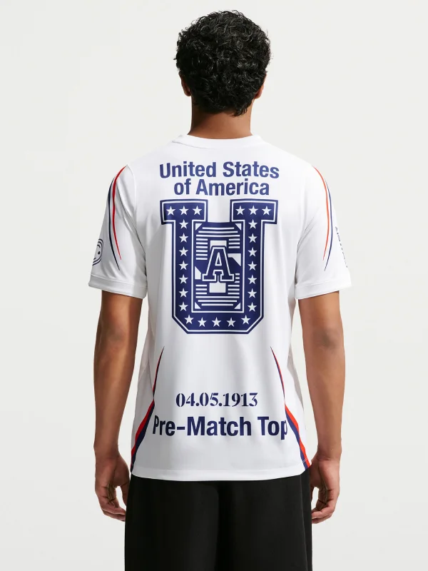 order now Virgil Abloh Archive x Nike USA Pre-Match T-shirt