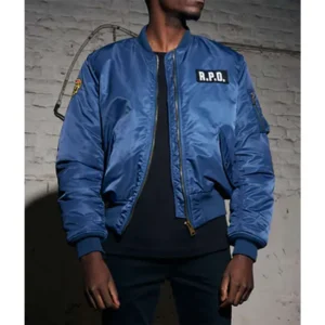 shop RPD Resident Evil 2 Flight Bomber Jacket