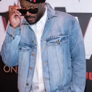 shop Scary Movie Event Marlon Wayans Denim Jacket