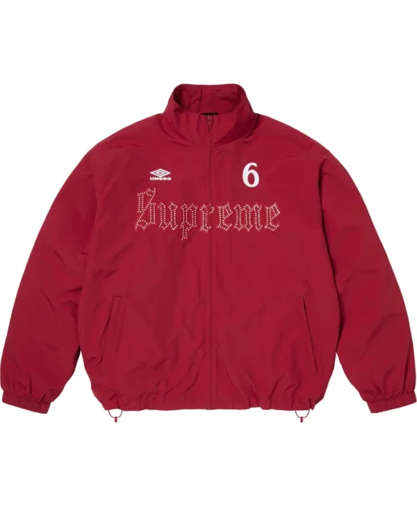 Supreme x Umbro Rhinestone Track Jacket - Image 4