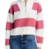 shop The Four Seasons Tina Fey Striped Sweatshirt