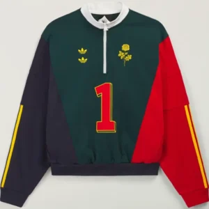 shop now Adidas x Willy Chavarria Watsonville Quarter Zip Sweatshirt