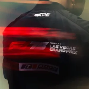 shop now BAPE x F1LVMulti Logo Bomber Jacket