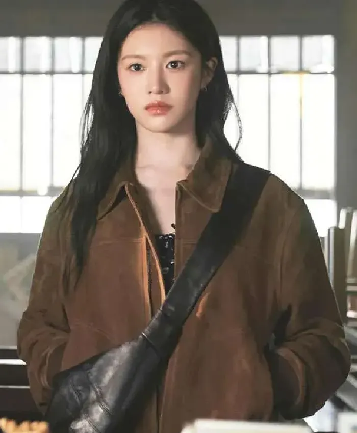shop now Can This Love Be Translated Go Youn-jung Suede Jacket