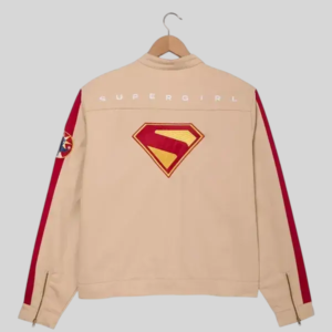 shop now DC Comics Supergirl Beige Jacket