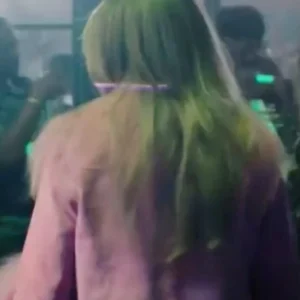 shop now High Potential Kaitlin Olson Pink Jacket