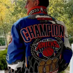 shop now Jeff Hamilton New York Knicks Knickerbockers NBA Bomber Jacket