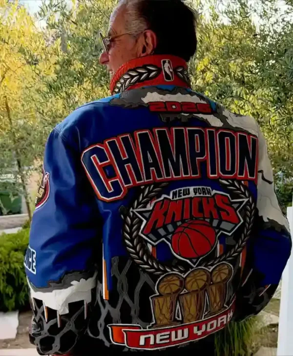 shop now Jeff Hamilton New York Knicks Knickerbockers NBA Bomber Jacket