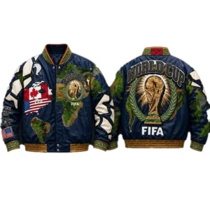 shop now Jeff Hamilton World Cup 2026 Bomber Jacket for sale