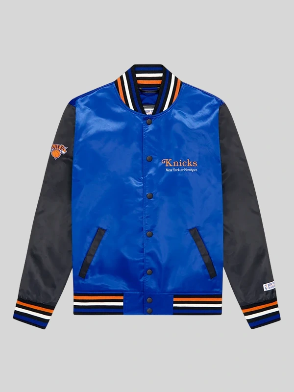 shop now Jeremy Lin NBA Finals Game 3 Blue Varsity Jacket